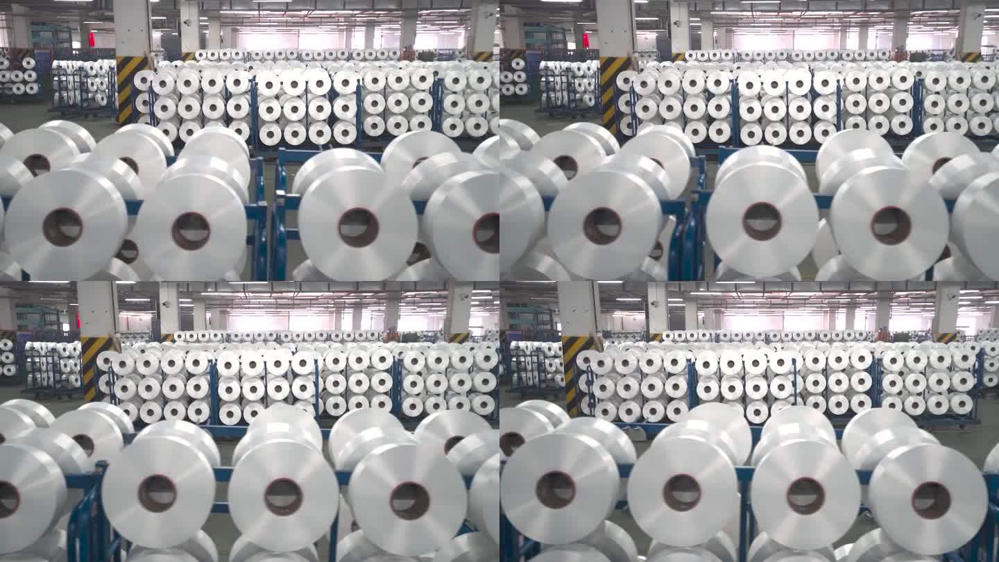 紡織工廠原料滌綸錦綸_3840X2160_高清視頻素材下載(編號:9146542)_實拍視頻_光廠(VJ師網) www.vjshi.com